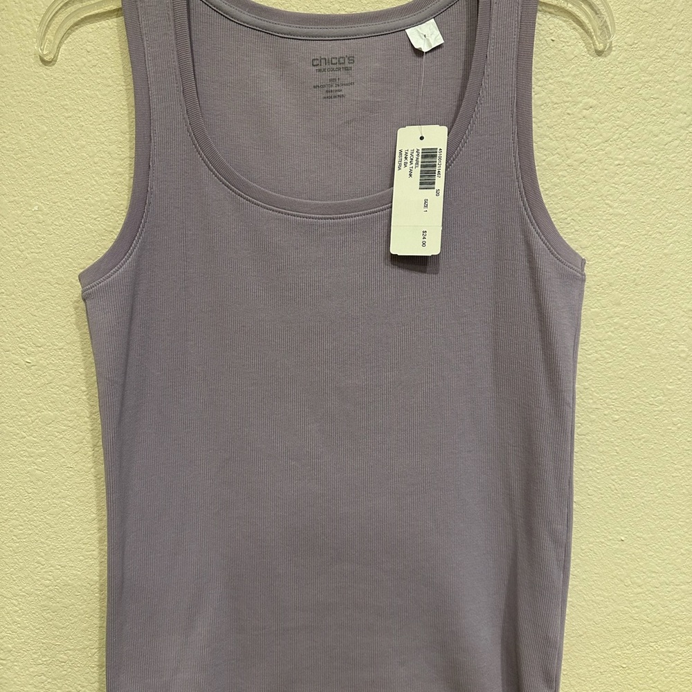 Chico's Soft Purple Tank Top